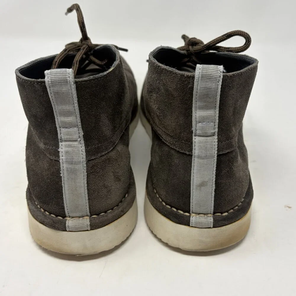 Donald Pliner men's Cris desert boots 12 suede brown grey